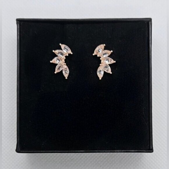 PINK MARQUISE STACKED CLIMBERS - Picture 2 of 3